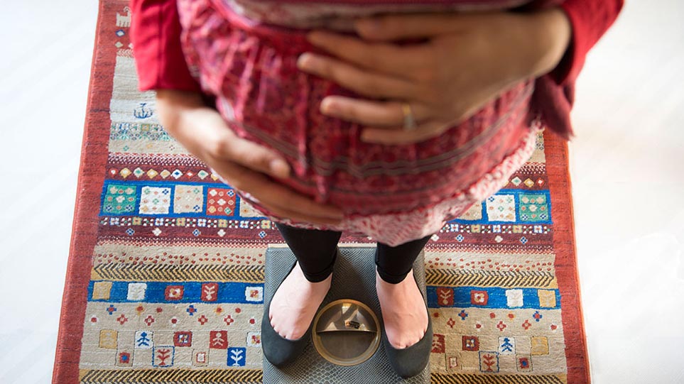 وزن‌گیری مادر در بارداری چندقلو